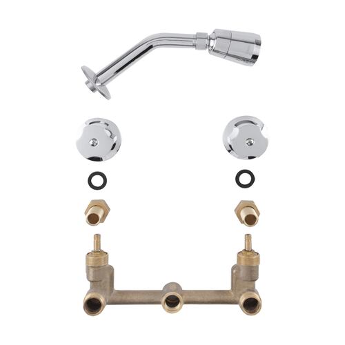 Kit P/ Baño C/Llaves Empotrar Manerales Regadera Dica Kd009