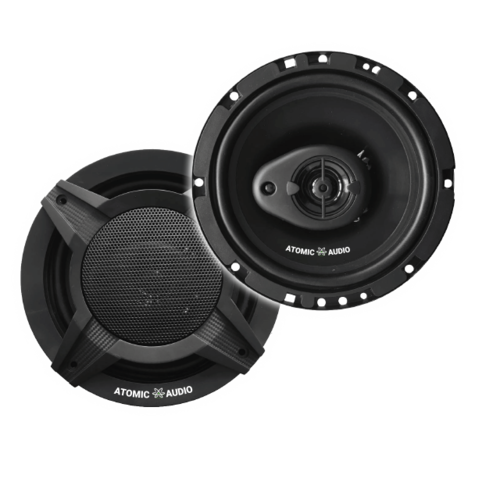 Bocinas Coaxiales 6.5 Pulgadas Atomic Iron65 800w 3 Vías.