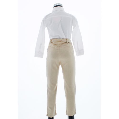 Conjunto de Vestir para Niño Camisa Pantalon y Chaleco 3641 1 a 8 años.