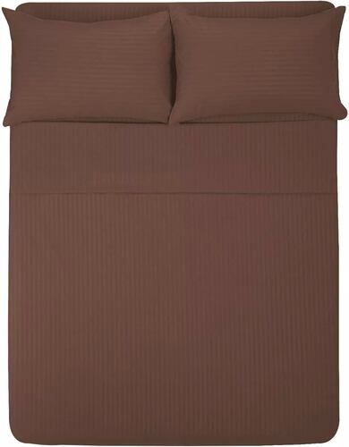 Sábanas King Size 1800 Hilos Ultra Suaves de Microfibra Color Café Claro
