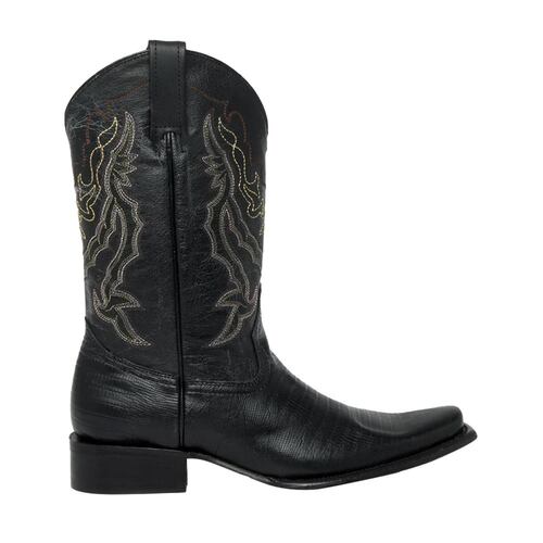 Botas vaqueras lisas marca Jc McCoy color negro, mod. 1103864