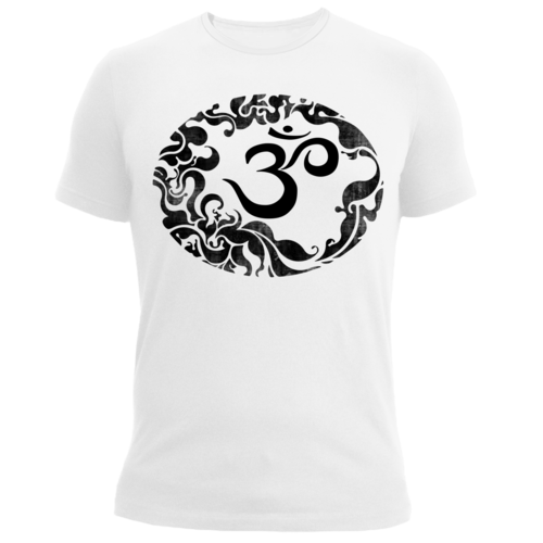 Playera Hombre Estampada Moda Premium Om Vintage Meditación Yoga Buda Zen
