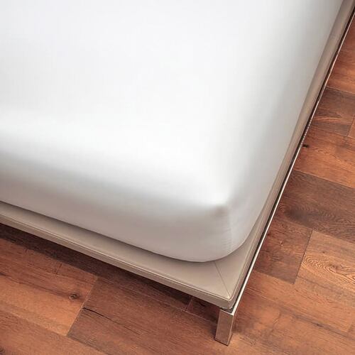 JUEGO DE SABANAS SOLID BLANCO QUEEN SIZE