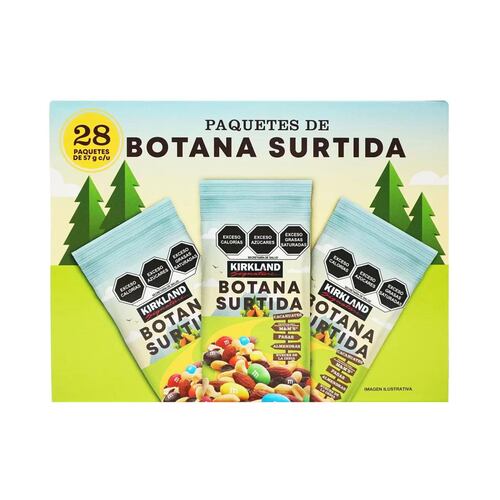 Botana Saludable Surtida 1.6 Kg Almendras M&m Cacahuate Nuez