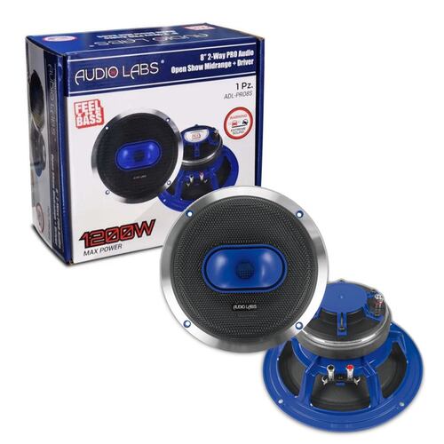 Medio Rango Con Driver Para Open Show Audio Labs ADL-PRO8S 560 Watts 8 Pulgadas 4 Ohms 280 Watts RMS.