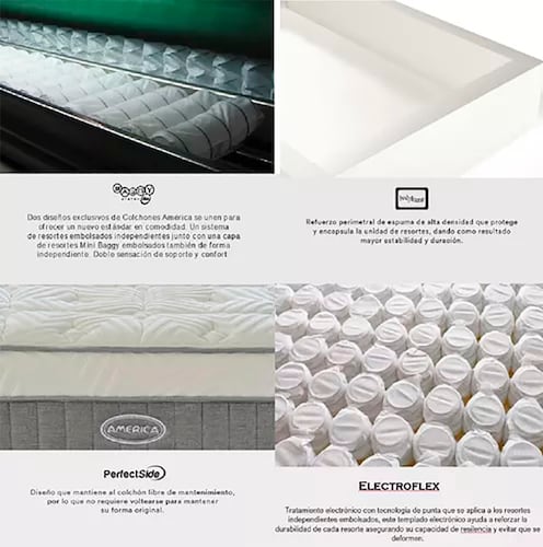 Colchon Individual Becker Con Euro Top.