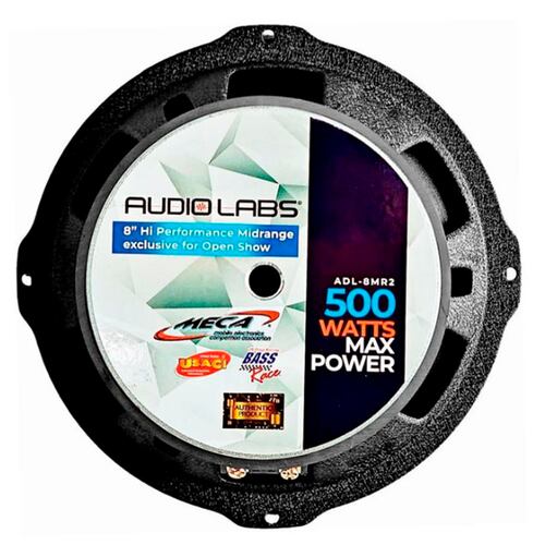 Medio Rango Para Open Show Audio Labs ADL-8MR2 500 Watts 8" 8 Ohms 250 Watts RMS