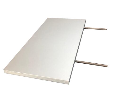 Set 3 Repisas Flotantes 20x50 Organizador Calidad Hogar Gris.