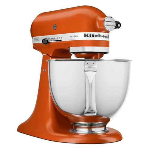 Batidora de pedestal KitchenAid Artisan Naranja 60 Hz 120 V.