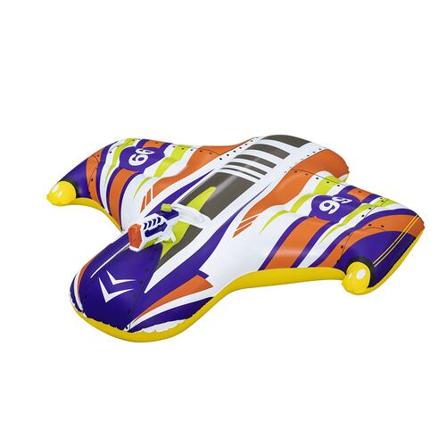 Salvavidas Infantil Montable Nave Espacial Inflable.