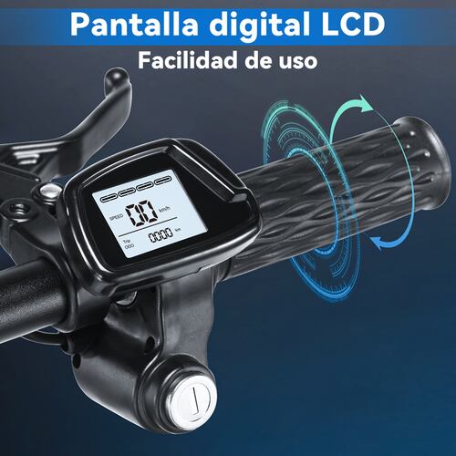 Scooter Eléctrico Plegable Honey Whale M5 Elite Negro