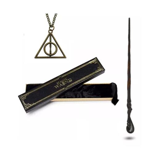 Varitas Mágicas De Harry Potter En Caja Olivanders Hibiscus
