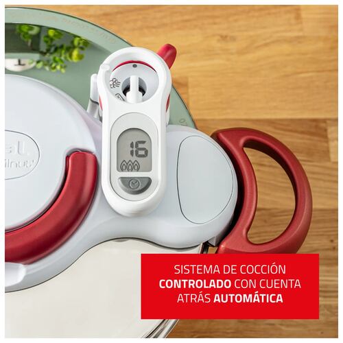 Olla A Presión Tefal Clipso Minut'® Perfect 7,5 Lts P4904851.