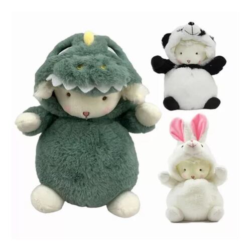 Oveja Vestir Dinosaurio Panda Conejo Peluche VERDE
