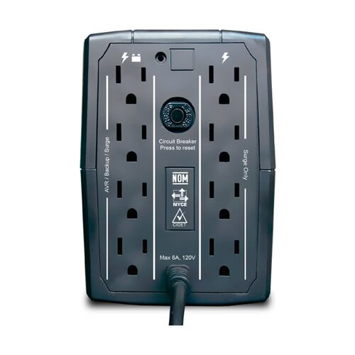 UPS CDP R-UPR508 500VA/ 250W 8 CONT 18 MIN.