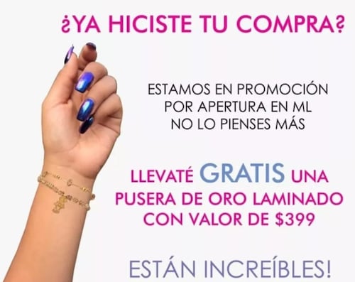 Broquel Abejita En Oro De 10 K + Obsequio + Envío