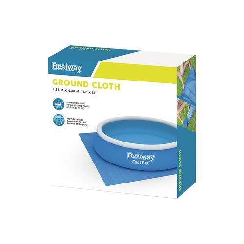 Tapete Protector Para Alberca Tapiz Inferior Bestway 58003.