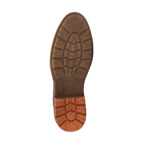 Botines de vestir color café para hombre, marca Schatz, mod. 1054221