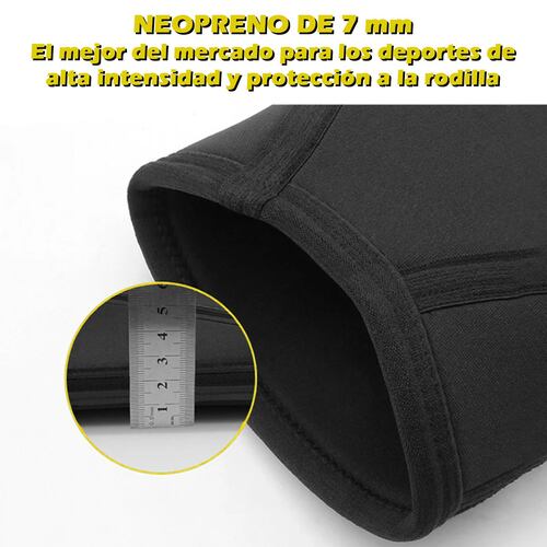 Rodilleras Neopreno Deportivas 7mm Levantamiento de Pesas Diseño Camuflaje Talla L 