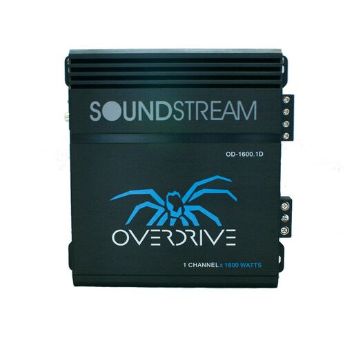 Amplificador Soundstream OD.1600.1D 400W RMS Clase D 1 Canal
