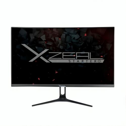 MONITOR XZEAL STARTER GAMER FHD CURVO NEGRO 75HZ 23.8IN 5MS HDMI.