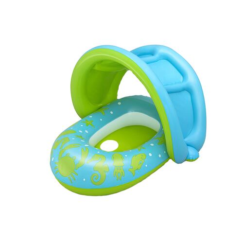 Silla Inflable Salvavidas Para Bebé De Color Con Techo