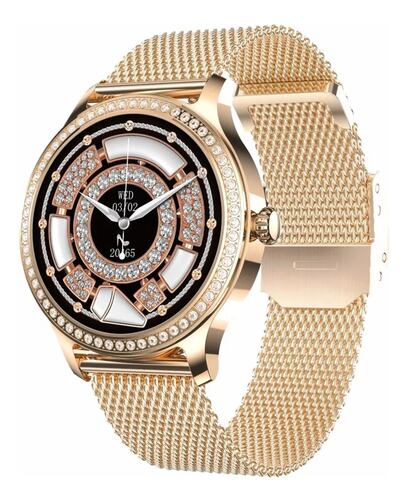 Reloj Para Dama Smartwatch Fralugio Lw105 Para Dama Deluxe