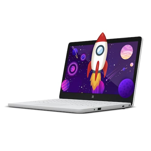 Laptop Microsoft Surface SE Intel Celeron-N4120 8GB 128GB 11.6Pulg HD W11SE Glacier.