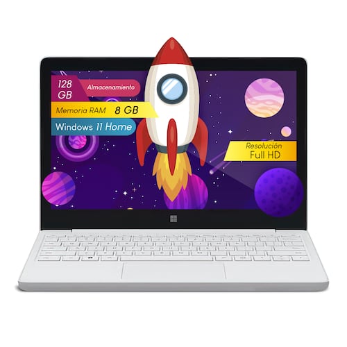 Laptop Microsoft Surface SE Intel Celeron-N4120 8GB 128GB 11.6Pulg HD W11SE Glacier.