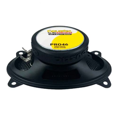 Bocinas Coaxiales Coustic PRO46 De 4x6 PulG 2 Vías 450w 45w Rms.