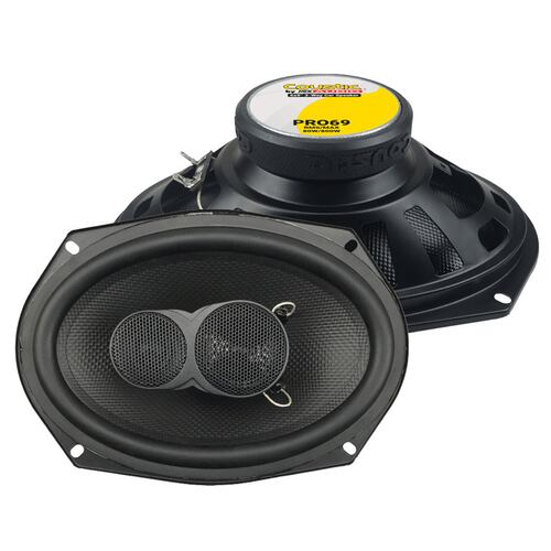 Bocinas Coaxiales Coustic PRO69 De 6x9 Pulgadas 3 Vías 800w.