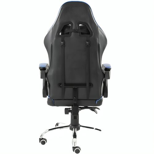 Silla Gamer Ergonómica Modelo Falkor Color Negro-Azul