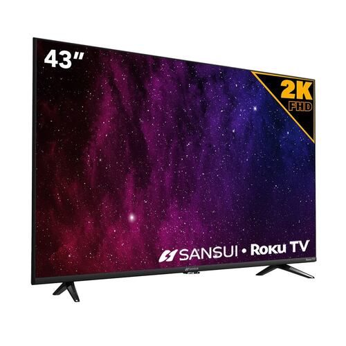 Smart TV SANSUI SMX43P7FR 43 pulgadas Roku Full HD
