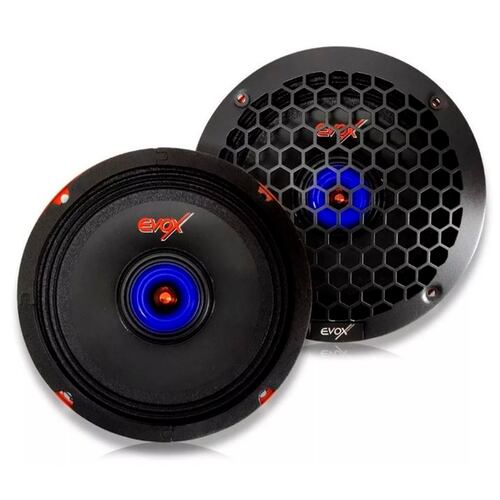 Medio Rango con Led 6 5" EVOX EVX65LED  300W/600W  8 Ohms.