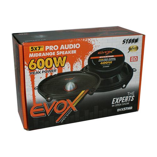 Medio Rango 5x7" EVOX EVX57MR 300/600W MAX  8 Ohms.