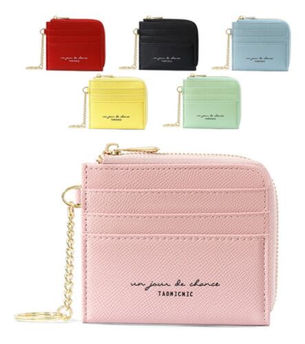Tarjetero Mujer Carteras De Dama Carteras De Mujer rosa
