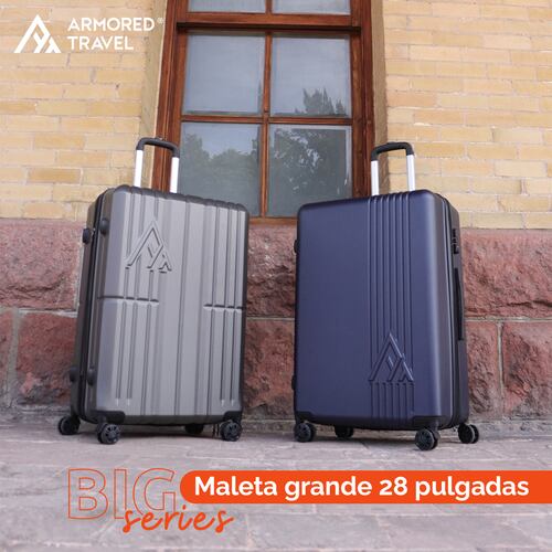 Maleta de viaje grande rígida BIG series 28 - 25kg con cierre expandible ABS doble calibre candado de alta seguridad TSA LOCK Armored travel Shark