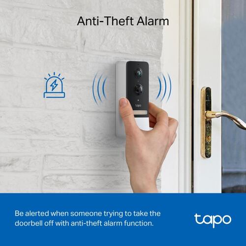 Videoportero Inteligente con Bateria Tp-link Tapo D230S1 2K Google Alexa