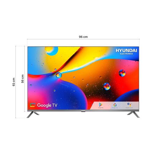 Pantalla LED HYUNDAI HYLED4322GiM 43" Smart TV FHD Comando de Voz