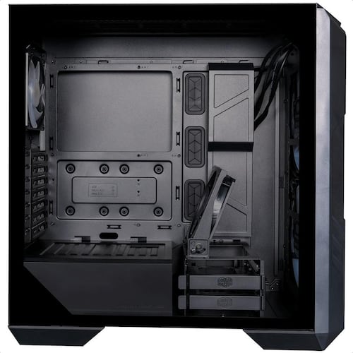 Gabinete Cooler Master HAF 500 ARGB USB3 4 Ventiladores Vidrio Templado Negro H500-KGNN-S00