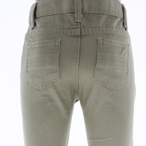 Pantalon Jeans Gabardina Para Niño Color Beige 3690 2 a 18 Años.