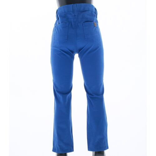 Pantalon Jeans Gabardina Para Niño Color Azul 3691 2 a 18 Años.