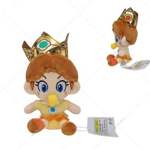 Peluche Bebé Daisy Nintendo Super Mario Bros 20 Cm