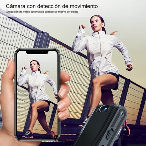 Cámara Web Altumar Mini De 64 Gb, Cámaras Espía 1080p NEGRO