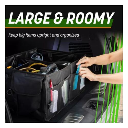 Organizador De Cajuela Auto Carro Interior Coche Accesorios negro