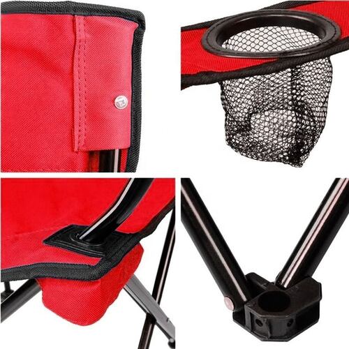Kit 6 Sillas Plegables Alberca Pesca Camping Jardin