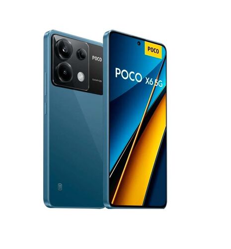 Combo POCO X6 5G 256GB 8GB Ram Azul  Smartwatch   Buds Pro 6.