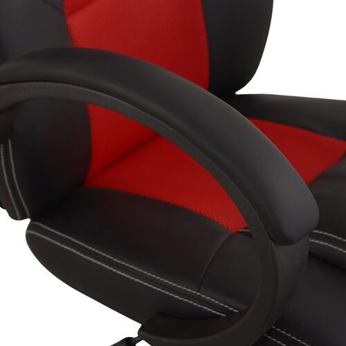Silla Gamer Contra Roja