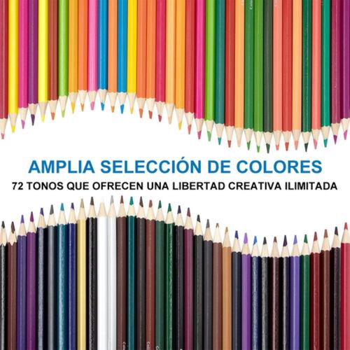 Lapices De 72 Colores Profesionales Escolar 