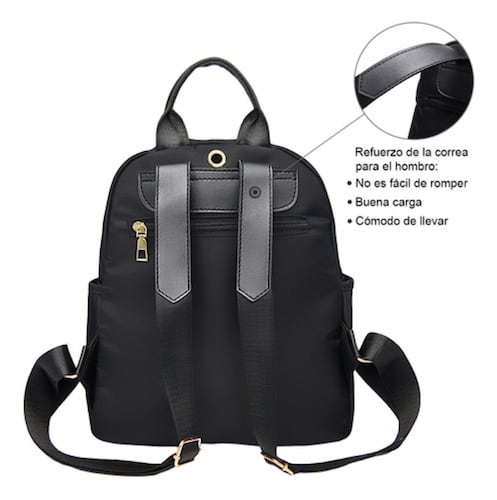 Mochila Para Mujer Moda Impermeable ROJO